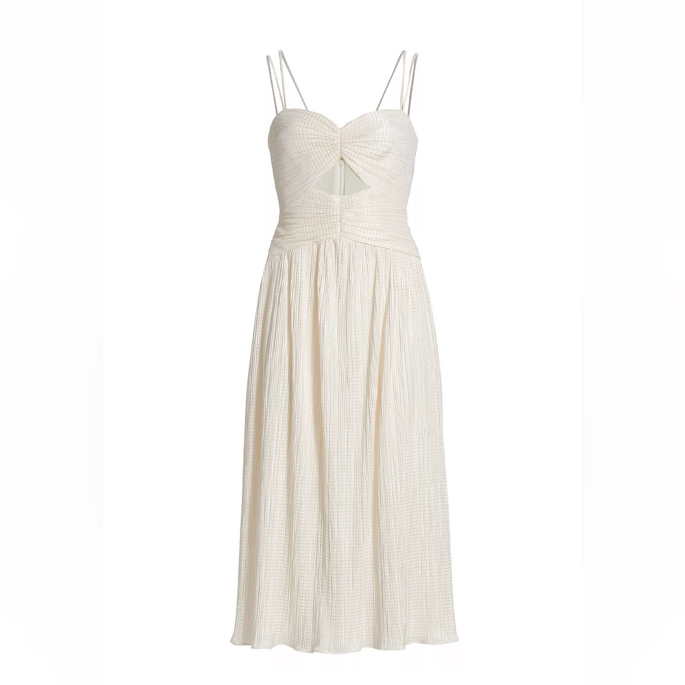 Monique Lhuillier Cut Out Dress